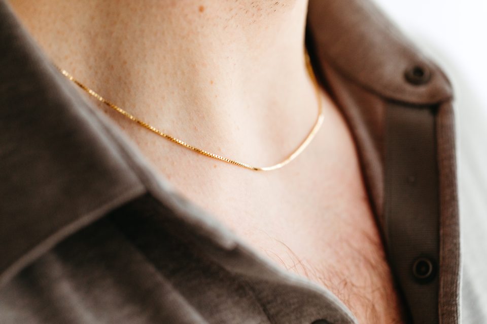 18″-20″ Box Chain In 10kt Yellow Gold