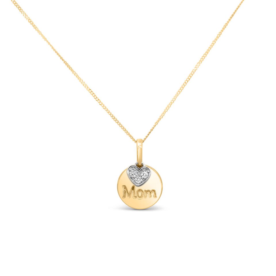 Mom Disc Pendant