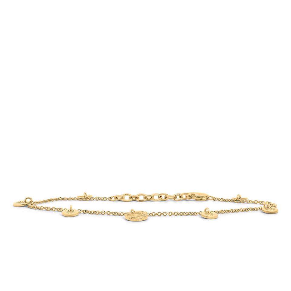 Cecilia Kissel x Paris 6.5+1" Bracelet in Vermeil Gold Plated Sterling Silver